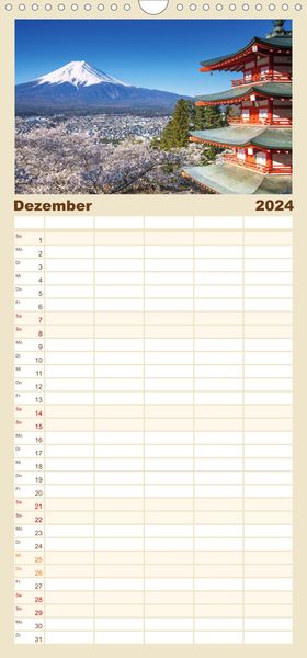 Produktbild: Familienplaner Tokio entdecken (Wandkalender 2023 , 21 cm x 45 cm, hoch)