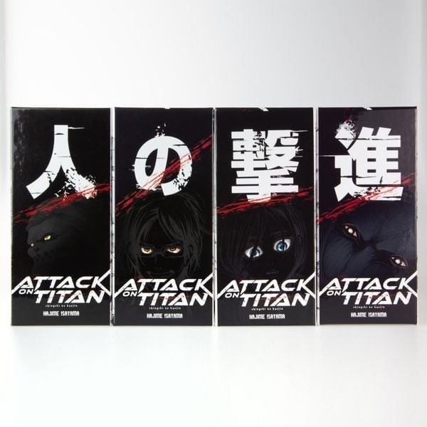 Produktbild: Attack on Titan, B&auml;nde 1-5 im Sammelschuber mit Extra