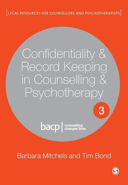 Produktbild: Confidentiality & Record Keeping in Counselling & Psychotherapy