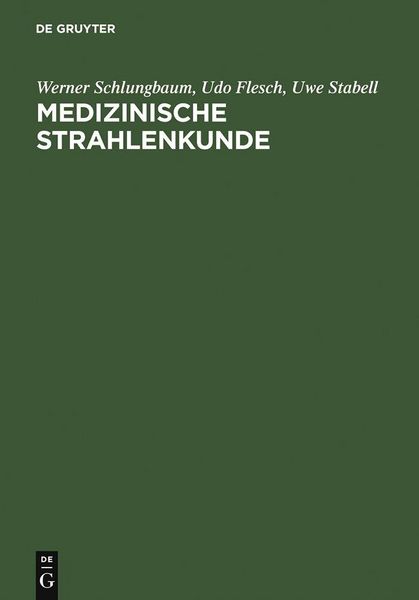Produktbild: Medizinische Strahlenkunde