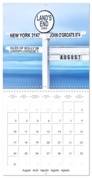 Produktbild: South England - Impressions from south western counties (Wall Calendar 2026 12 &times; 12 Inch) CALVENDO 12 Month Wall Calendar