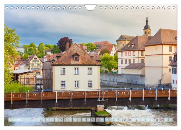 Produktbild: Unterwegs in Bamberg (Wandkalender 2026 DIN A4 quer), CALVENDO Monatskalender