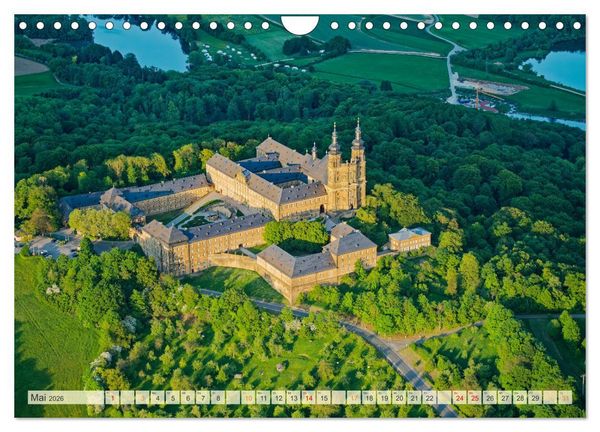 Produktbild: Oberfranken aus der Vogelperspektive (Wandkalender 2026 DIN A4 quer), CALVENDO Monatskalender