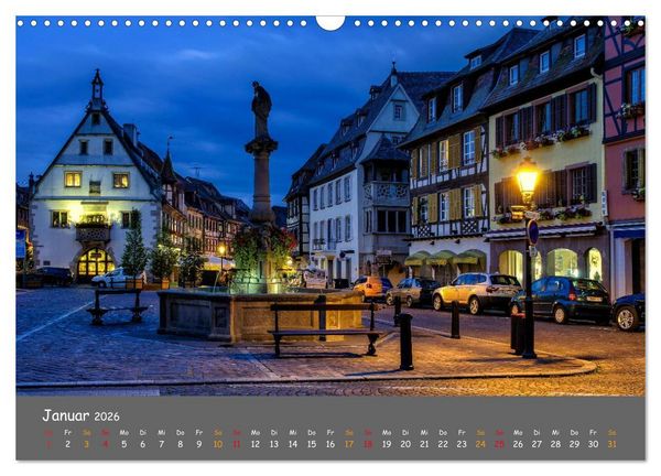 Produktbild: Eindr&uuml;cke aus dem Elsass (Wandkalender 2026 DIN A3 quer), CALVENDO Monatskalender