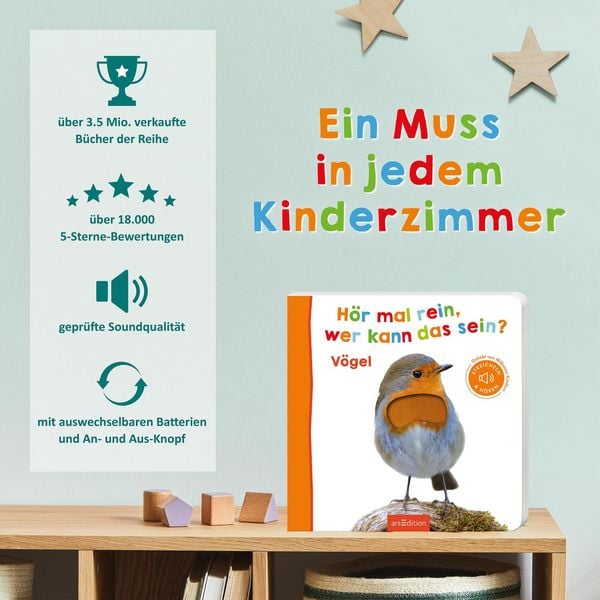 Produktbild: H&ouml;r mal rein, wer kann das sein? &ndash; V&ouml;gel