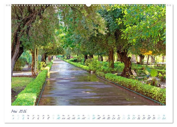 Produktbild: Marrakesch - Oase im W&uuml;stenstaub (hochwertiger Premium Wandkalender 2026 DIN A2 quer), Kunstdruck in Hochglanz