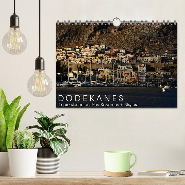Produktbild: Dodekanes - Impressionen aus Kos, Kalymnos und Nisyros (Wandkalender 2026 DIN A4 quer), CALVENDO Monatskalender