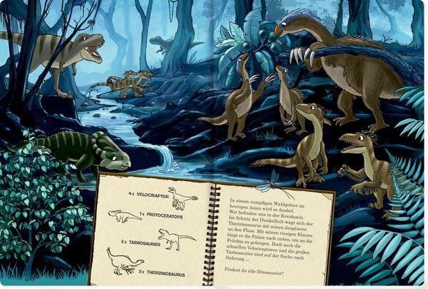 Produktbild: Mein riesengro&szlig;es Wimmel-Such-Buch: Dinosaurier & Co.