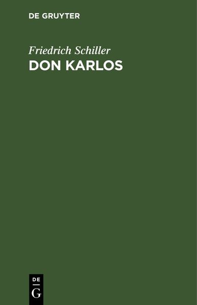 Produktbild: Don Karlos