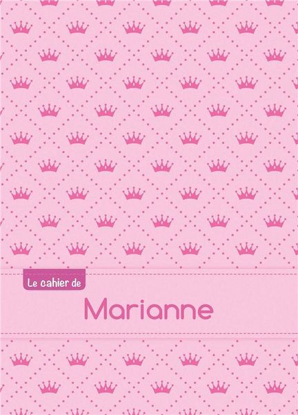 Produktbild: Cahier marianne blanc,96p,a5