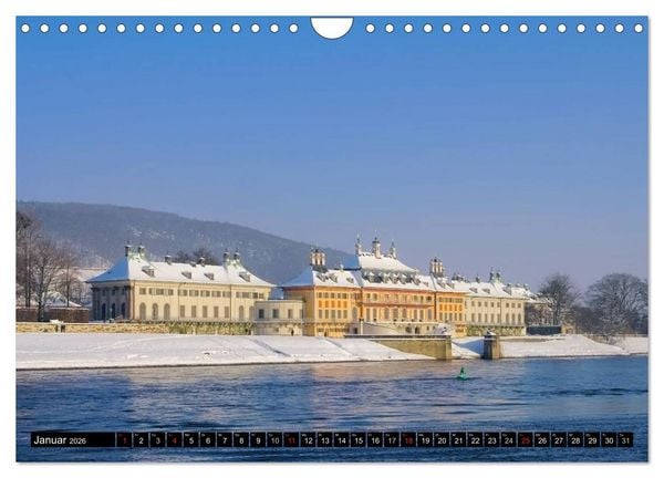 Produktbild: Dresden - Wundersch&ouml;nes Elbflorenz (Wandkalender 2026 DIN A4 quer), CALVENDO Monatskalender