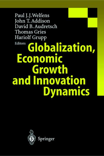 Produktbild: Globalization, Economic Growth and Innovation Dynamics