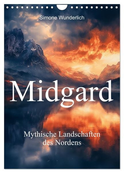 Produktbild: Midgard - Mythische Landschaften des Nordens (Wandkalender 2026 DIN A4 hoch), CALVENDO Monatskalender
