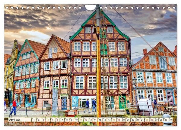 Produktbild: Reise durch Deutschland - Hansestadt Stade (Wandkalender 2026 DIN A4 quer), CALVENDO Monatskalender