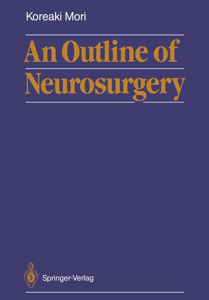 Produktbild: An Outline of Neurosurgery