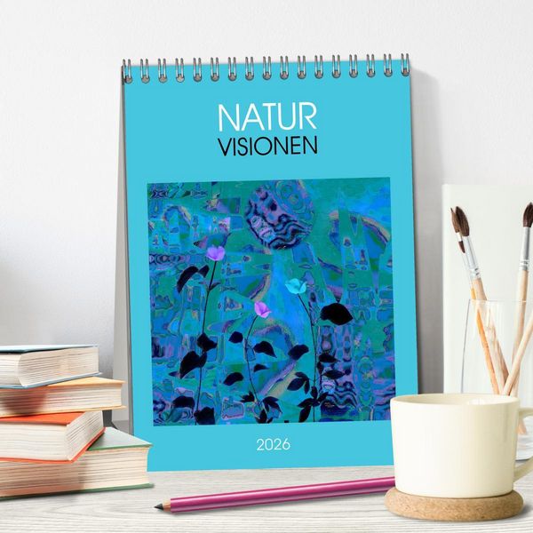 Produktbild: NaturVisionen (Tischkalender 2026 DIN A5 hoch), CALVENDO Monatskalender