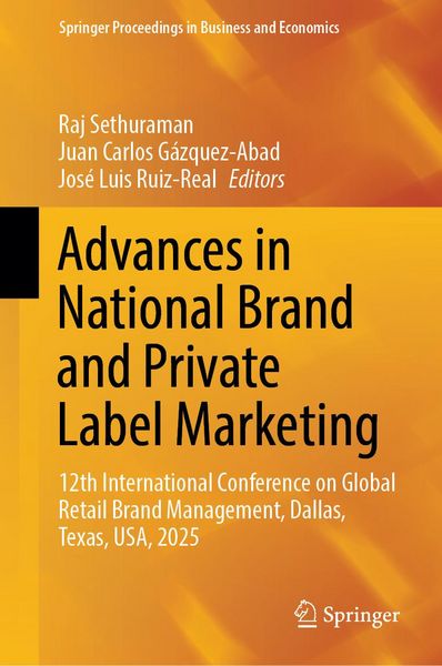 Produktbild: Advances in National Brand and Private Label Marketing