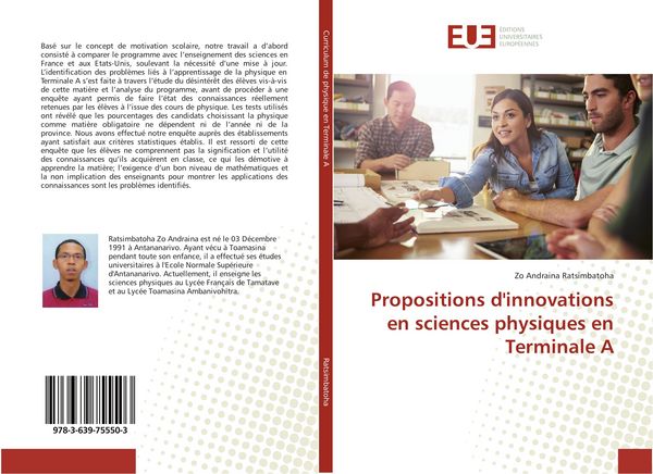 Produktbild: Propositions d'innovations en sciences physiques en Terminale A
