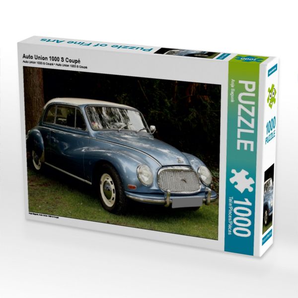 CALVENDO Puzzle Auto Union 1000 S Coupé | 1000 Teile Lege-Größe 64x48cm Foto-Puzzle für glückliche Stunden