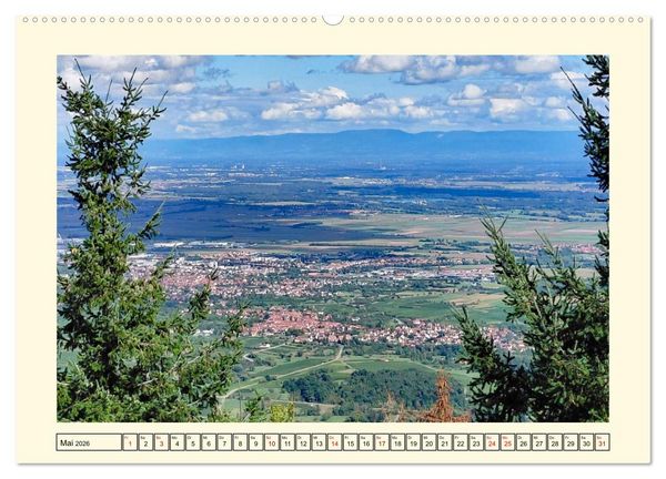 Produktbild: Elsass - Immer eine Reise wert (Wandkalender 2026 DIN A2 quer), CALVENDO Monatskalender