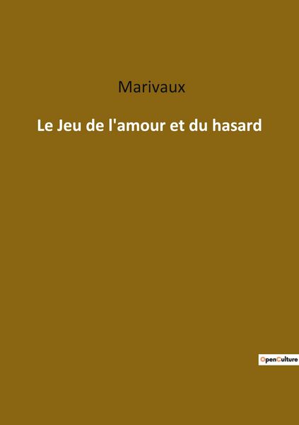 Produktbild: Le Jeu de l'amour et du hasard