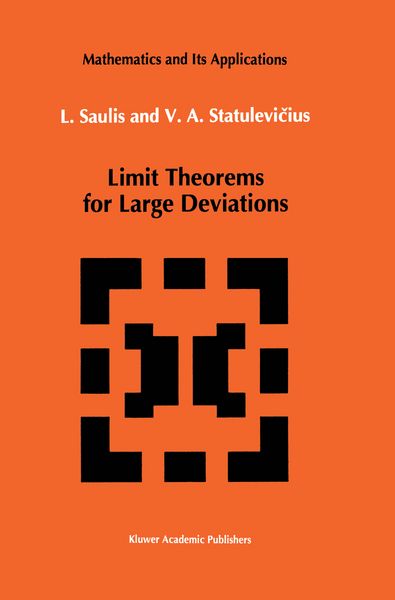 Produktbild: Limit Theorems for Large Deviations
