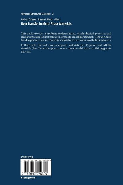 Produktbild: Heat Transfer in Multi-Phase Materials
