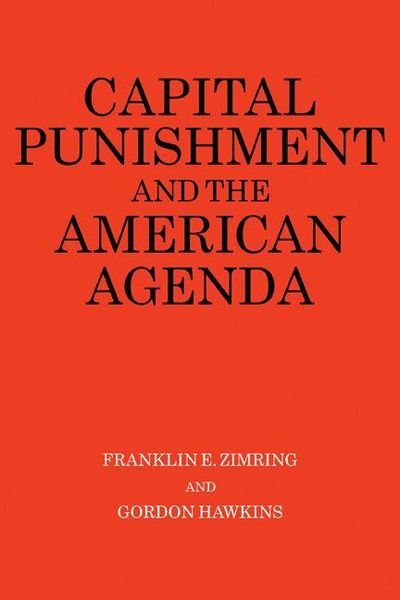 Produktbild: Capital Punishment and the American Agenda