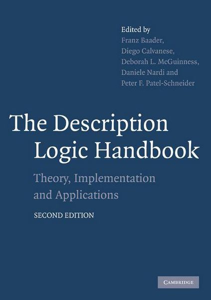 Produktbild: The Description Logic Handbook