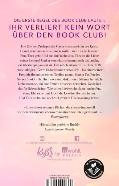 Produktbild: The Secret Book Club &ndash; Ein fast perfekter Liebesroman
