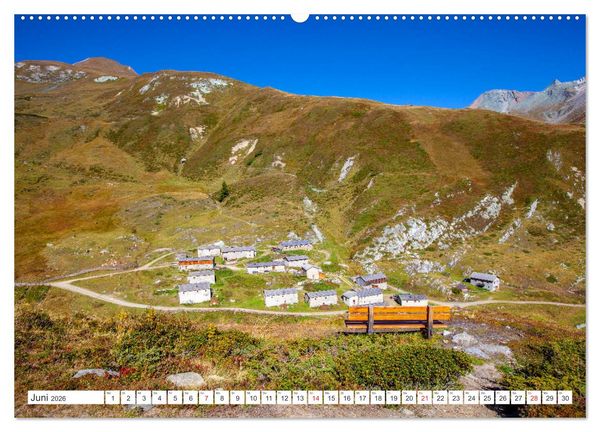 Produktbild: Jagdhausalm in Osttirol (hochwertiger Premium Wandkalender 2026 DIN A2 quer), Kunstdruck in Hochglanz