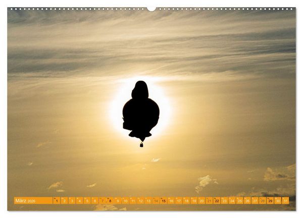 Produktbild: Hei&szlig;luftballone - Bunte Riesen im Norden (hochwertiger Premium Wandkalender 2026 DIN A2 quer), Kunstdruck in Hochglanz