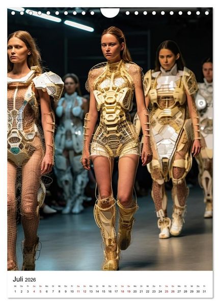 Produktbild: Future Couture (Wandkalender 2026 DIN A4 hoch), CALVENDO Monatskalender