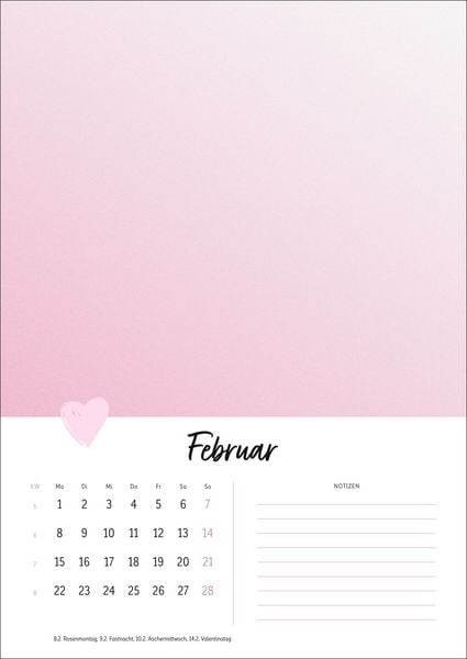 Produktbild: Kreativkalender Mit Liebe gemacht A4 2027