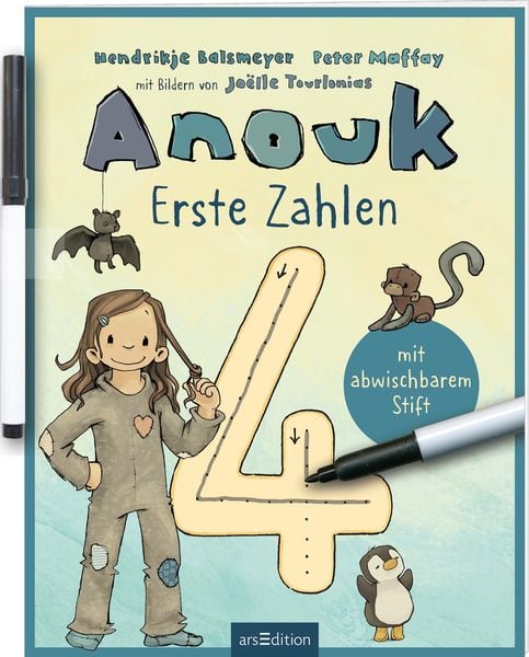 Anouk – Erste Zahlen, Taschenbuch von Peter Maffay,Hendrikje Balsmeyer, arsedition, 978-3-8458-6168-5