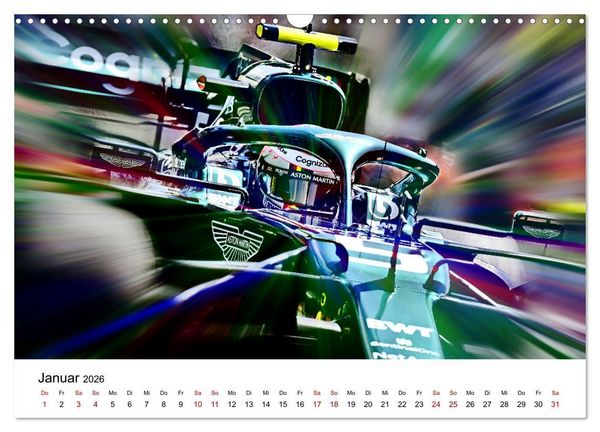 Produktbild: Adrenalin pur und Puls 200 (Wandkalender 2026 DIN A3 quer), CALVENDO Monatskalender