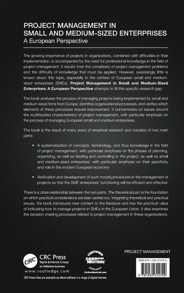 Produktbild: Project Management in Small and Medium-Sized Enterprises