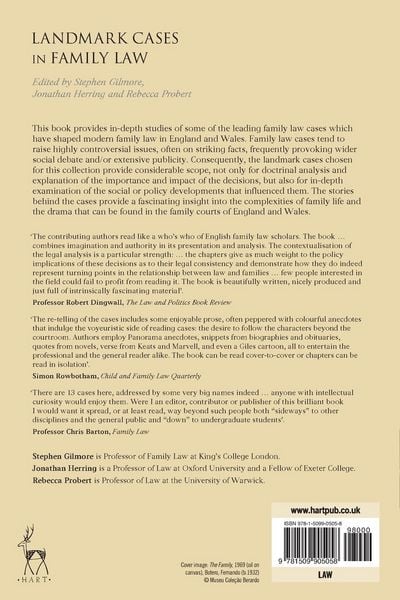 Produktbild: Landmark Cases in Family Law