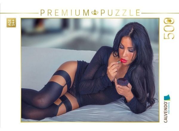CALVENDO Puzzle Ein Motiv aus dem Kalender Emotions and Dessous | 500 Teile Lege-Größe 48 × 36 cm Foto-Puzzle für Erwachsene