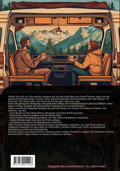 Produktbild: Leben und Reisen im Wohnmobil: Minimalistisch und Einfach zur inneren Freiheit