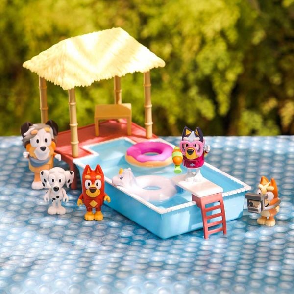 Produktbild: Bluey Spielset S4 Pool Time Fun
