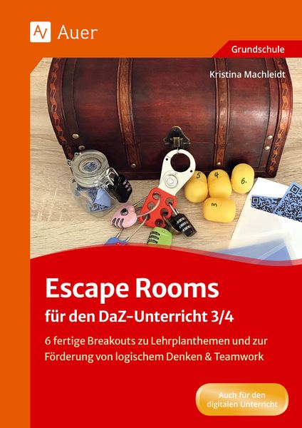 Produktbild: Escape Rooms f&uuml;r den DaZ-Unterricht 3/4