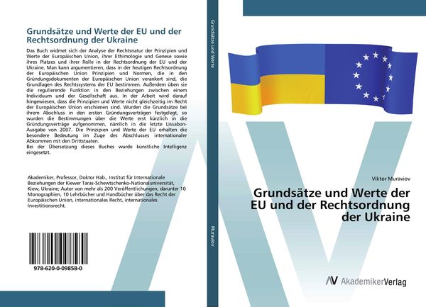 Produktbild: Grunds&auml;tze und Werte der EU und der Rechtsordnung der Ukraine