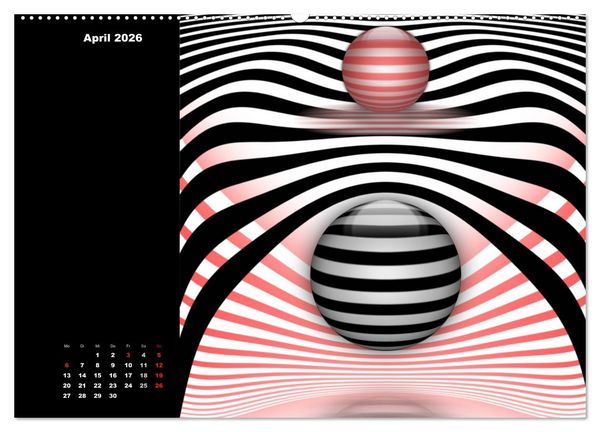 Produktbild: Eine runde Sache (Wandkalender 2026 DIN A2 quer), CALVENDO Monatskalender