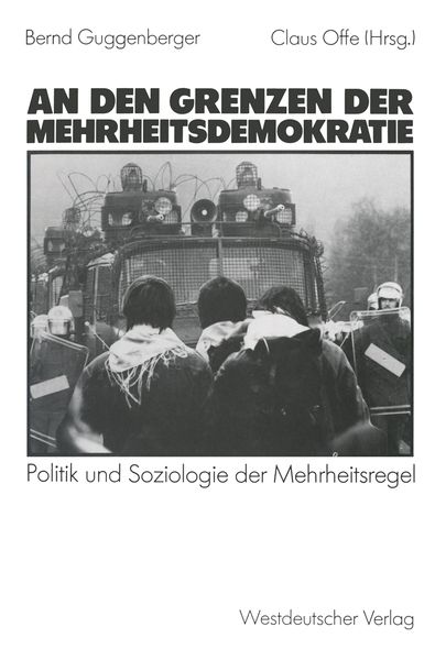 Produktbild: An den Grenzen der Mehrheitsdemokratie