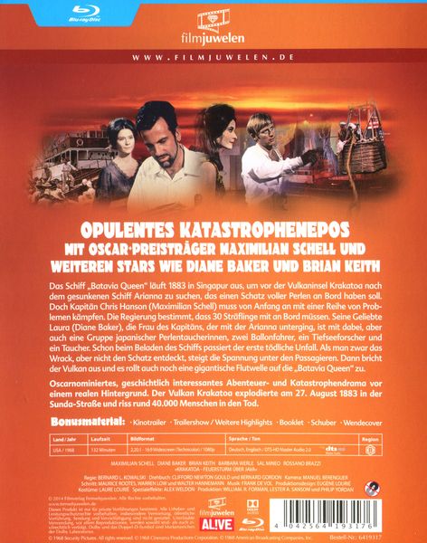 Krakatoa - Das größte Abenteuer des letzten Jahrhunderts (Feuersturm über Java) (Filmjuwelen)