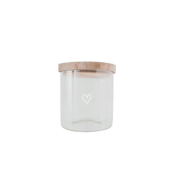 Produktbild: Vorratsglas Herz 13cm