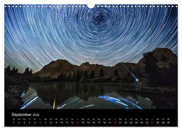 Produktbild: Sternensucher - Landschaft unter Sternen (Wandkalender 2026 DIN A3 quer), CALVENDO Monatskalender