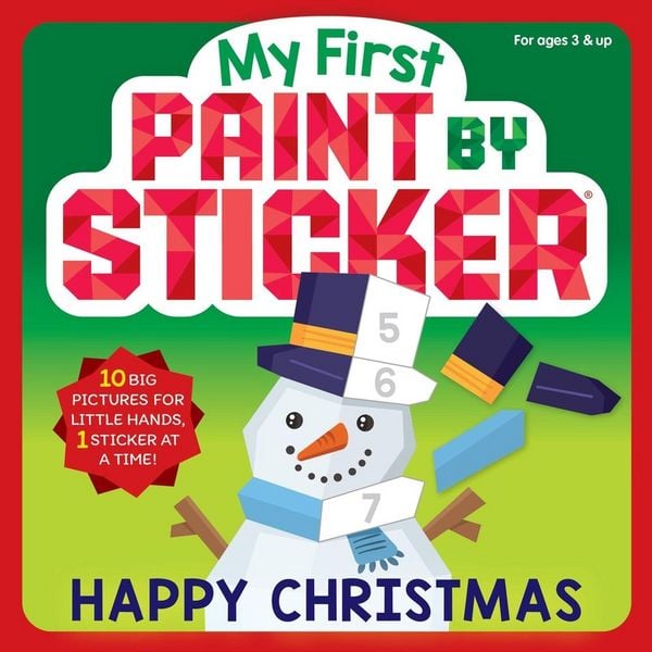 Produktbild: My First Paint by Sticker: Happy Christmas