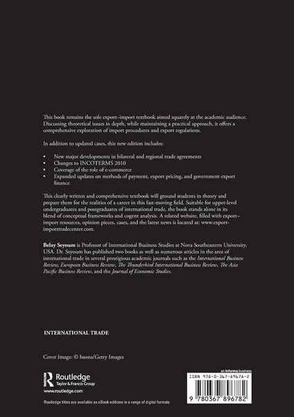 Produktbild: Export-Import Theory, Practices, and Procedures